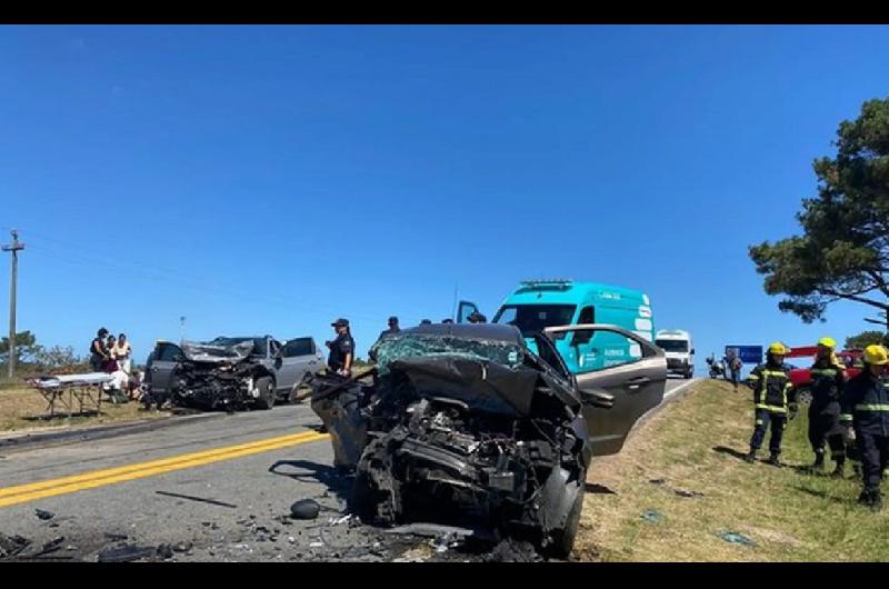 VIDEO  Terrible accidente en Punta del Este- dos argentinas murieron en el acto