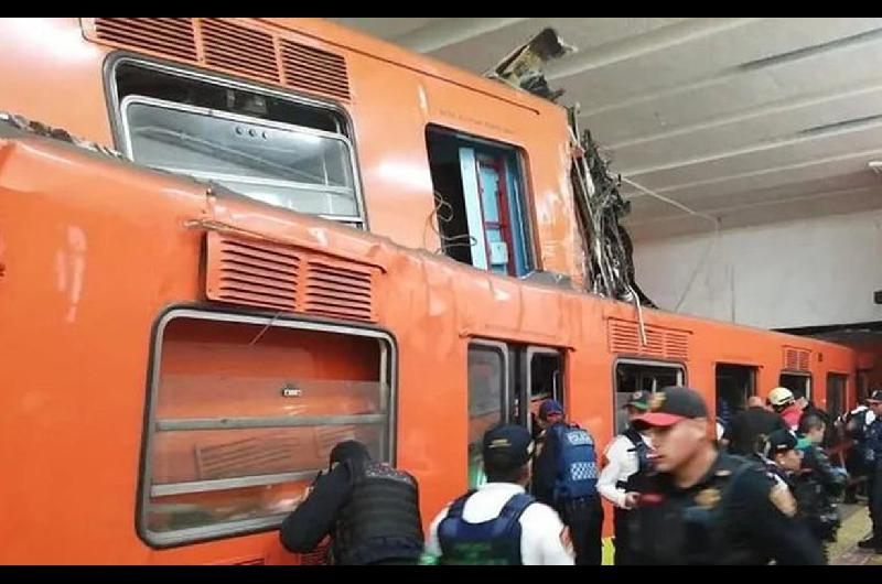 Brutal choque de trenes en Meacutexico- hay un muerto y decenas de heridos