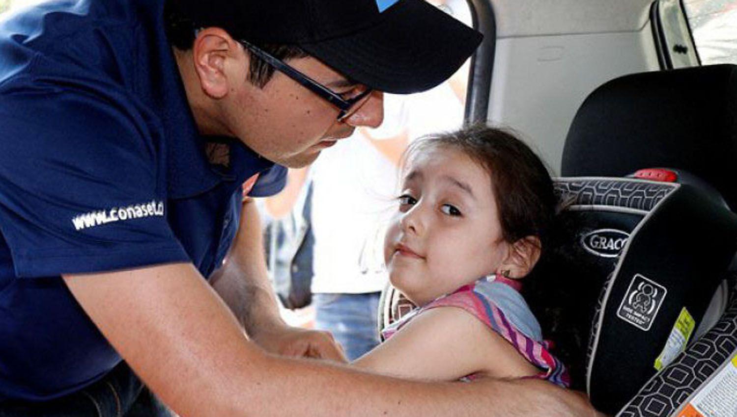 Impulsan el uso correcto de sillas infantiles para reducir los riesgos en siniestros viales