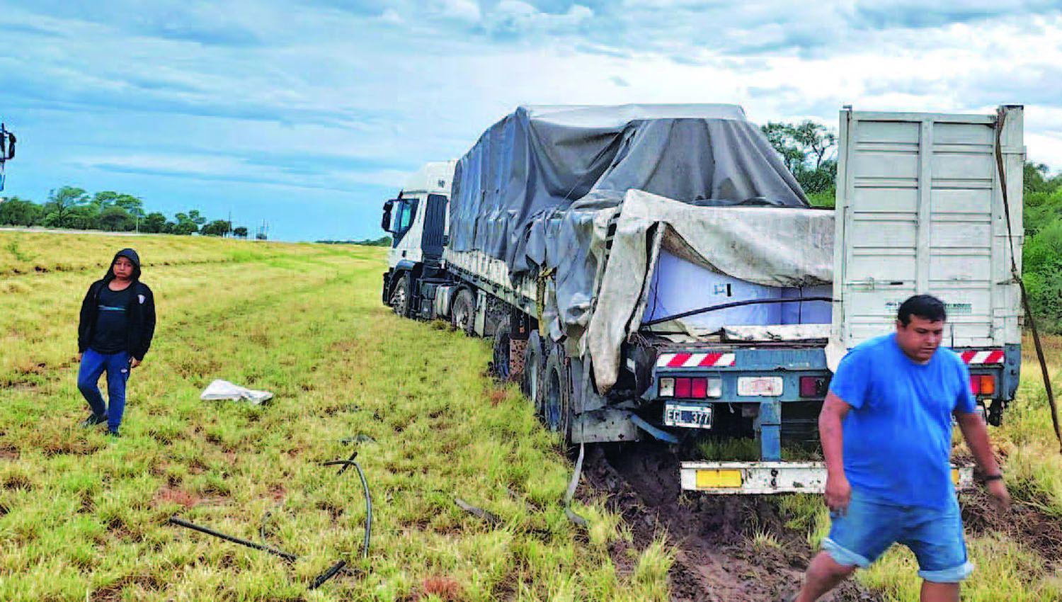 Un roce entre camiones no terminoacute en tragedia de milagro