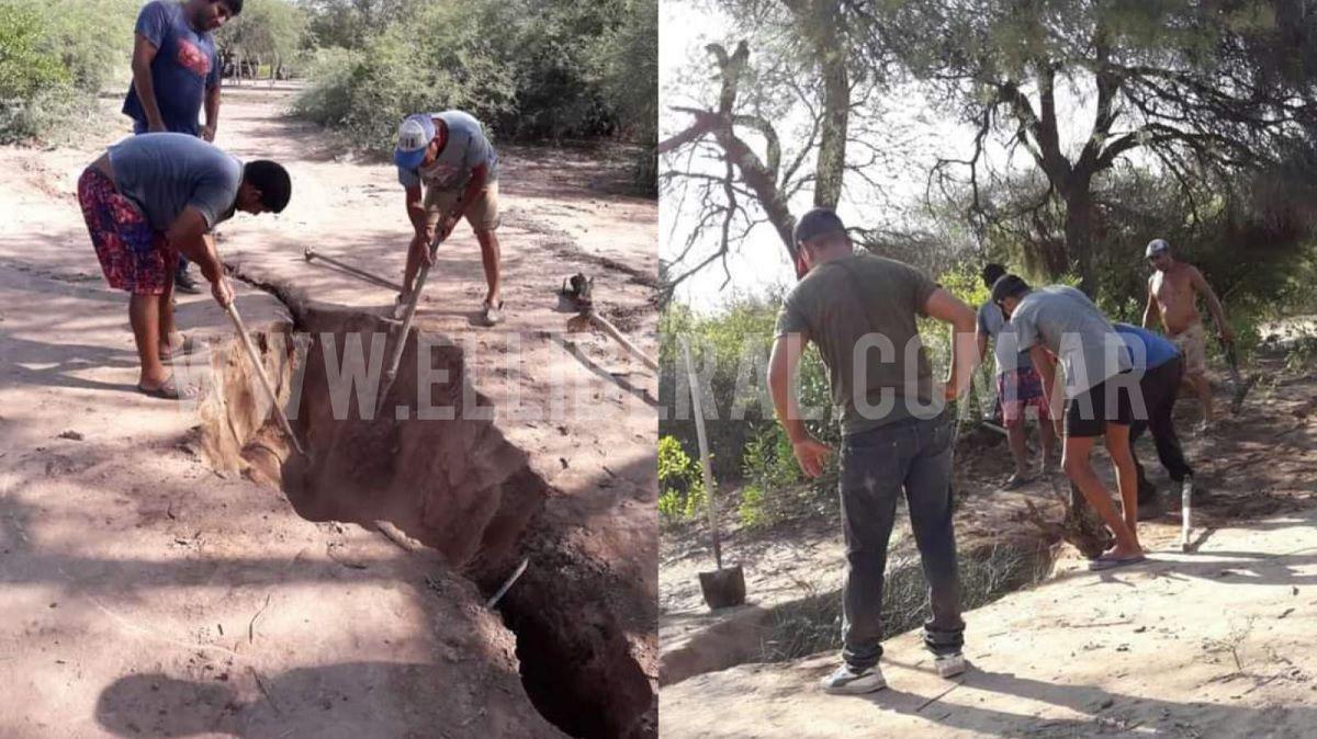 VIDEO  Desconcierto en vecinos de Donadeu ante la aparicioacuten de una enorme grieta en la tierra