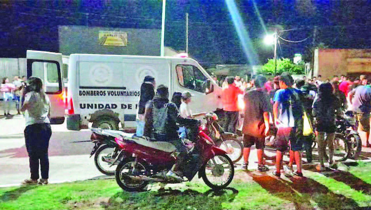 Imprudencia- haciacutea wili con la motocicleta y protagonizoacute un accidente