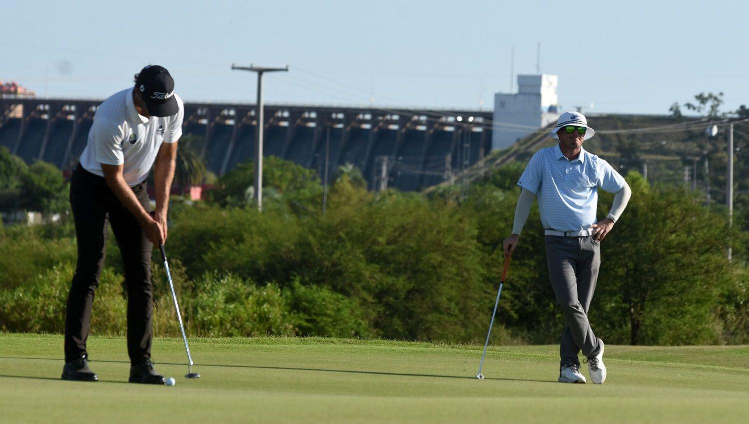 El Torneo de Golf Termas de Riacuteo Hondo Invitational llega a su uacuteltima jornada con un final rentildeido