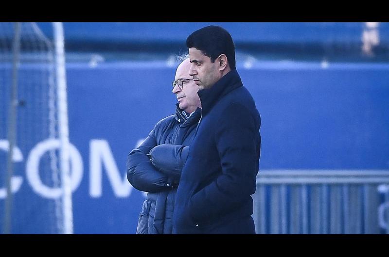 Clima tenso en el PSG- el duentildeo del club visitoacute la praacutectica de este viernes