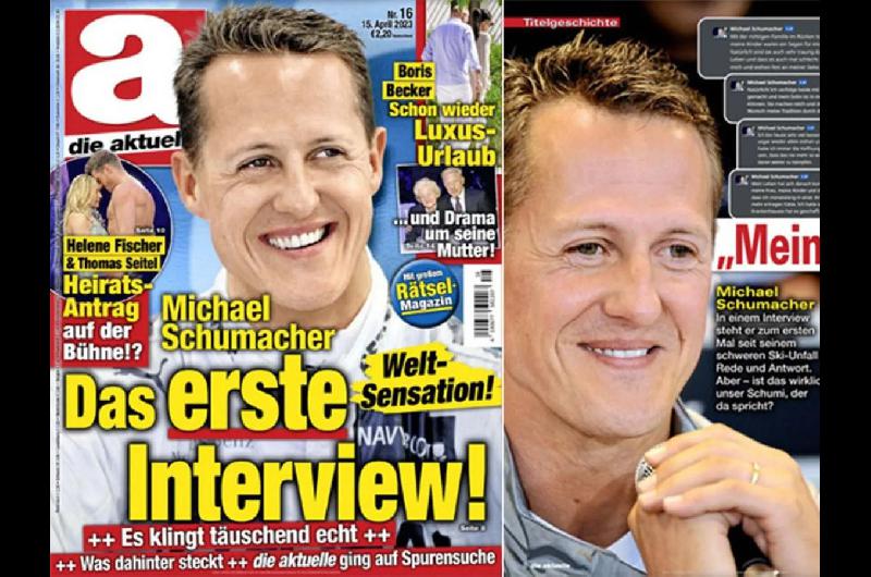 Poleacutemica por el anuncio de una entrevista a Michael Schumacher accidentado hace nueve antildeos