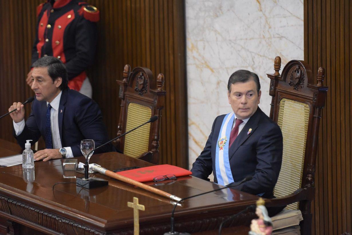 EN VIVO  El gobernador Gerardo Zamora brinda su mensaje anual en la Legislatura