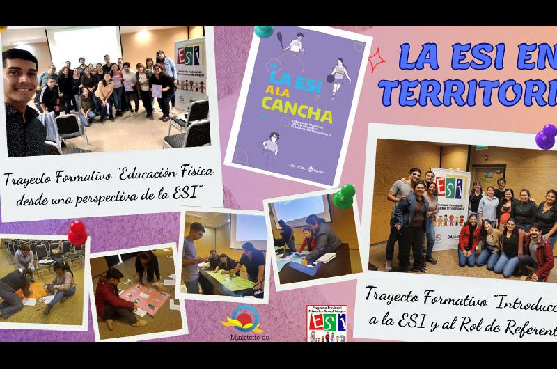 Trabajan en la Introduccioacuten a la ESI y el rol de los referentes