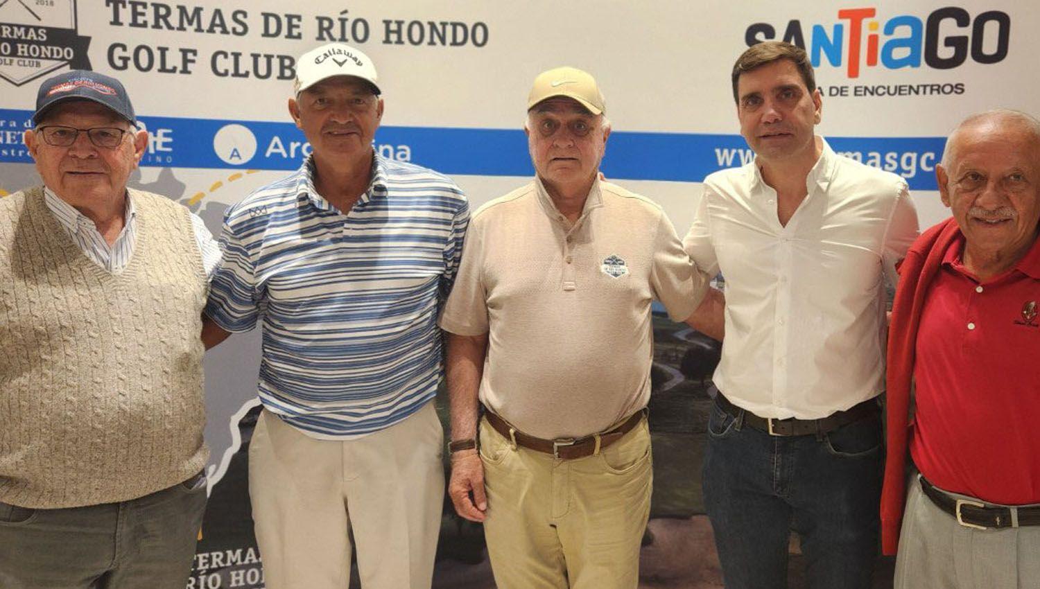 Golpe de salida para el Fourball Senior en Termas