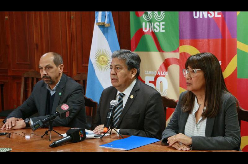 El rector de la Unse brindoacute detalles del debate presidencial