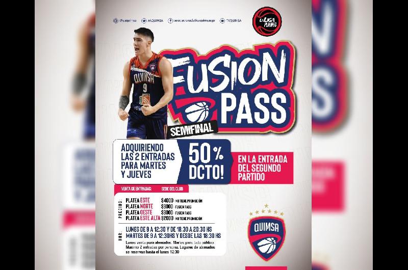 Toda la info sobre las entradas para la semifinal del Fusion Pass