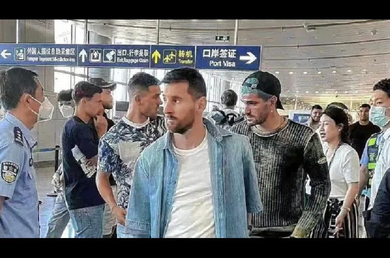 Lionel Messi ya estaacute en Beijing- furor por los amistosos de la Seleccioacuten Argentina