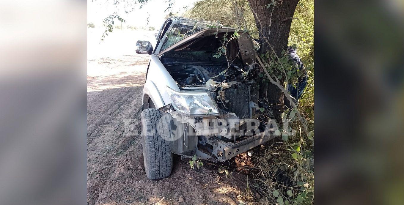 Ruta 16- un hombre fue hallado inconsciente tras impactar contra un aacuterbol y fue hospitalizado de urgencia