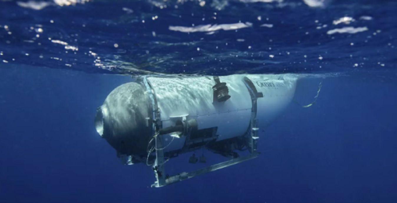 Así es el Titan el submarino que desapareció con cinco tripulantes a bordo (Foto- InstagramOceanGate)
