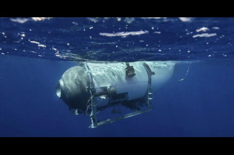 Así es el Titan el submarino que desapareció con cinco tripulantes a bordo (Foto- InstagramOceanGate)
