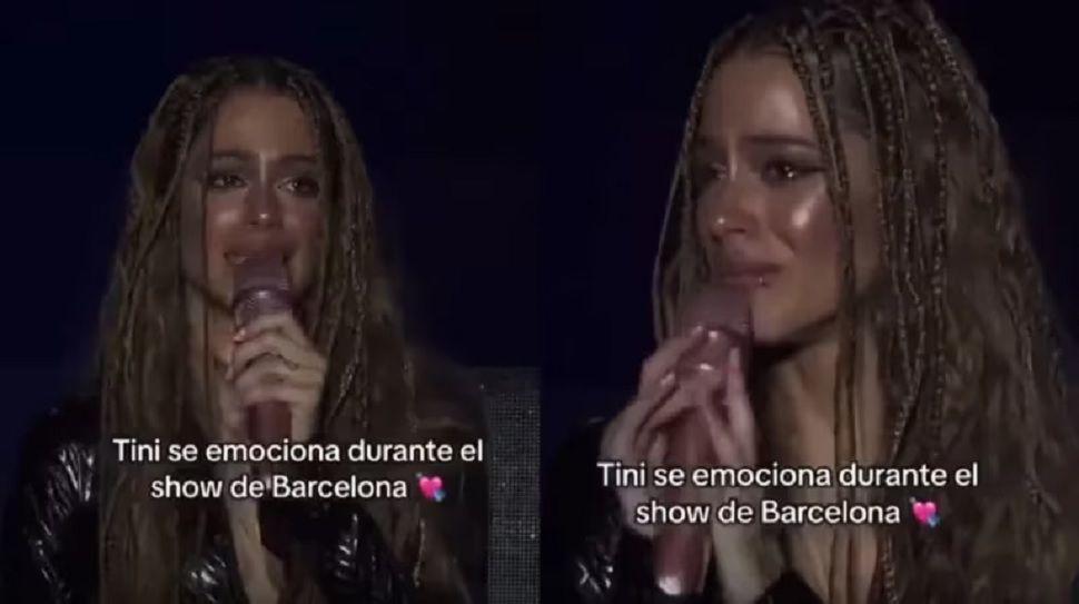 VIDEO  Tini Stoessel habloacute de su salud mental y recibioacute un mensaje de Alejandro Sanz que la hizo quebrar en llanto