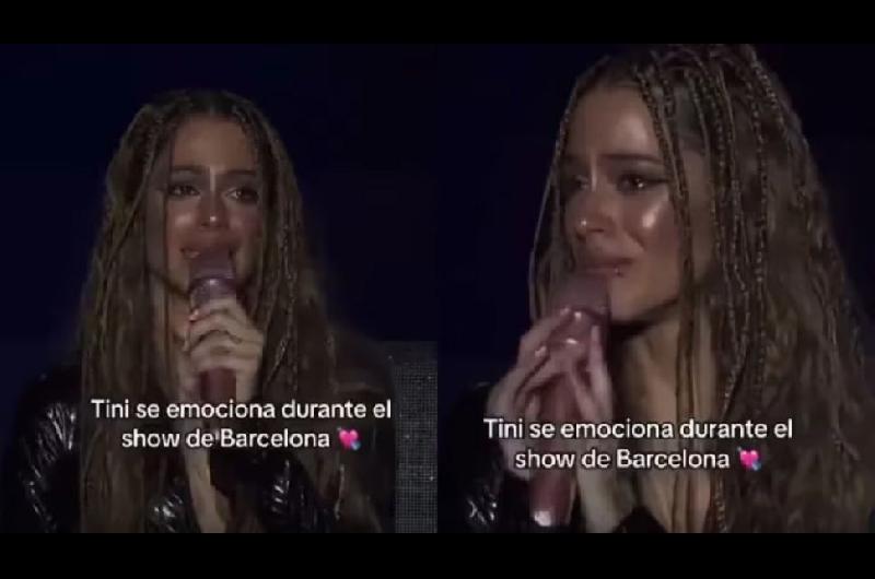 VIDEO  Tini Stoessel habloacute de su salud mental y recibioacute un mensaje de Alejandro Sanz que la hizo quebrar en llanto