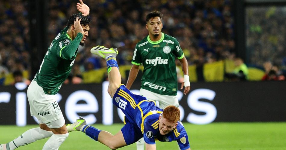 Boca y Palmeiras no se sacaron ventajas en la semifinal de ida