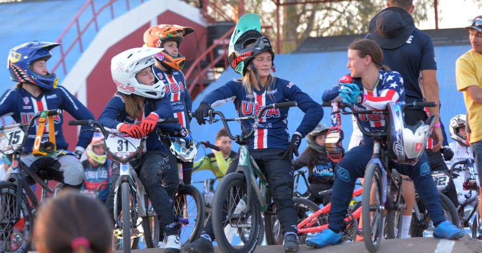 Comenzaron los entrenamientos de la Copa del Mundo de BMX