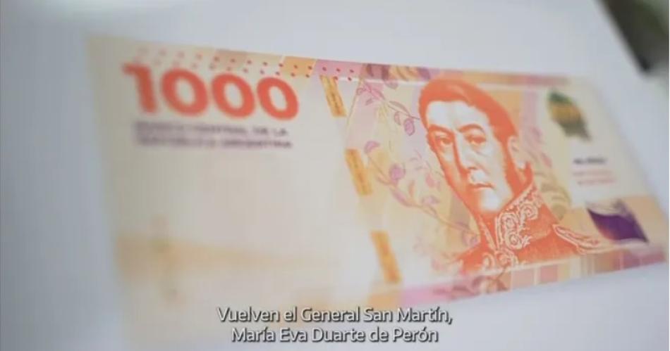 Tomaacute nota- coacutemo saber si el nuevo billete de 1000 es falso