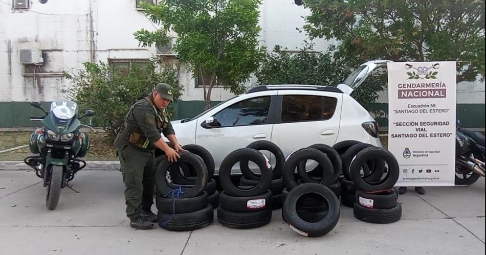SECUESTRO Los neumticos fueron incautados por disposición judicial