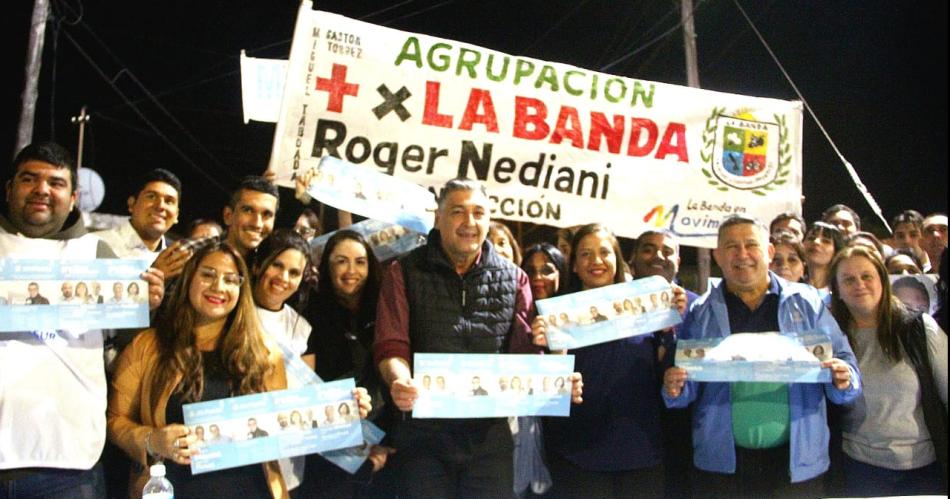 La juventud brindoacute su apoyo al candidato Nediani