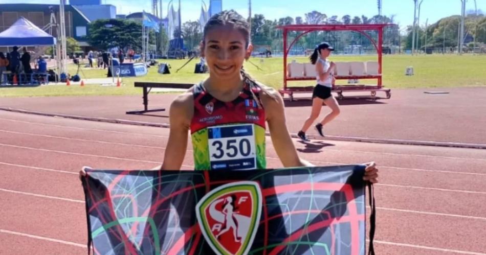 La atleta Neli Pentildeaflor es campeona de la Copa Nacional de Clubes 2023