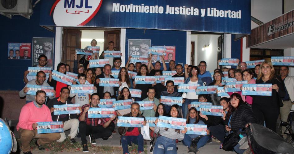 Plenario de Justicia y Libertad en apoyo a Massa y el Frente Ciacutevico