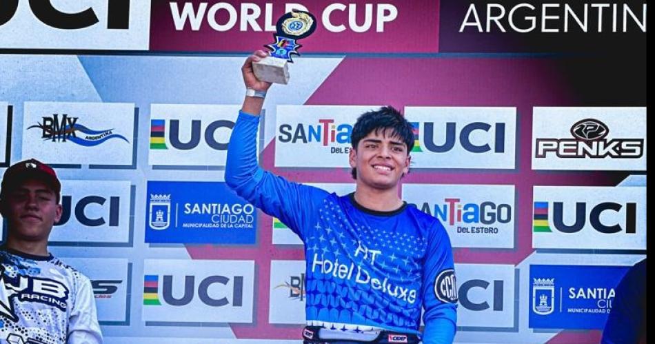 Por primera vez en la historia dos hermanos mellizos ganan el campeonato Argentino de BMX