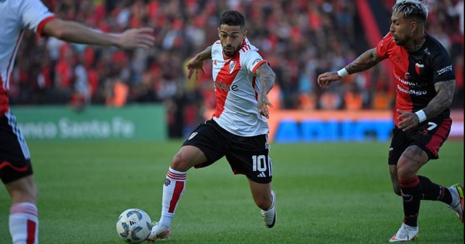 River Plate no pudo con un hombre de maacutes y rescatoacute un empate en Santa Fe