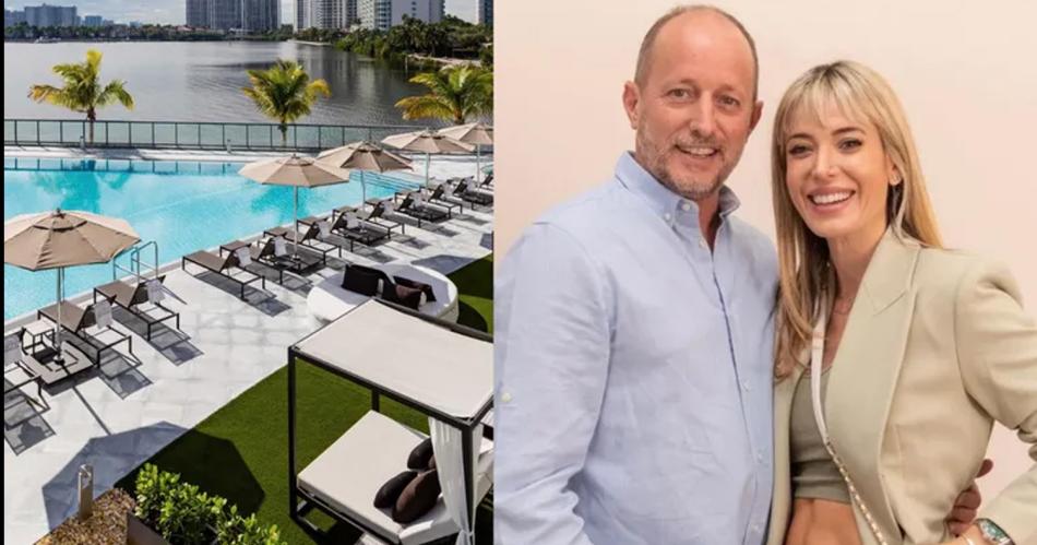 Investigan si un departamento de US 1800000 en Miami es de Insaurralde y Jesica Cirio