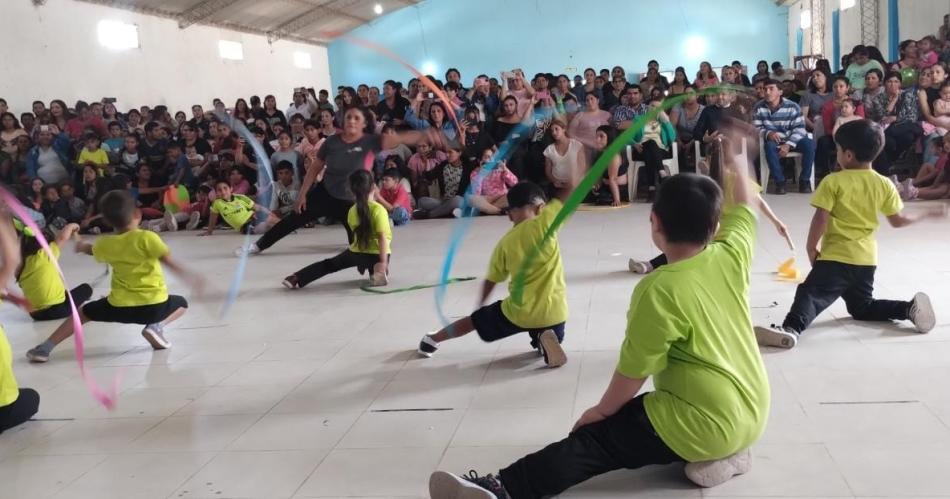 Se concretoacute con gran eacutexito la Muestra de Educacioacuten Fiacutesica en el Club Atleacutetico Garza