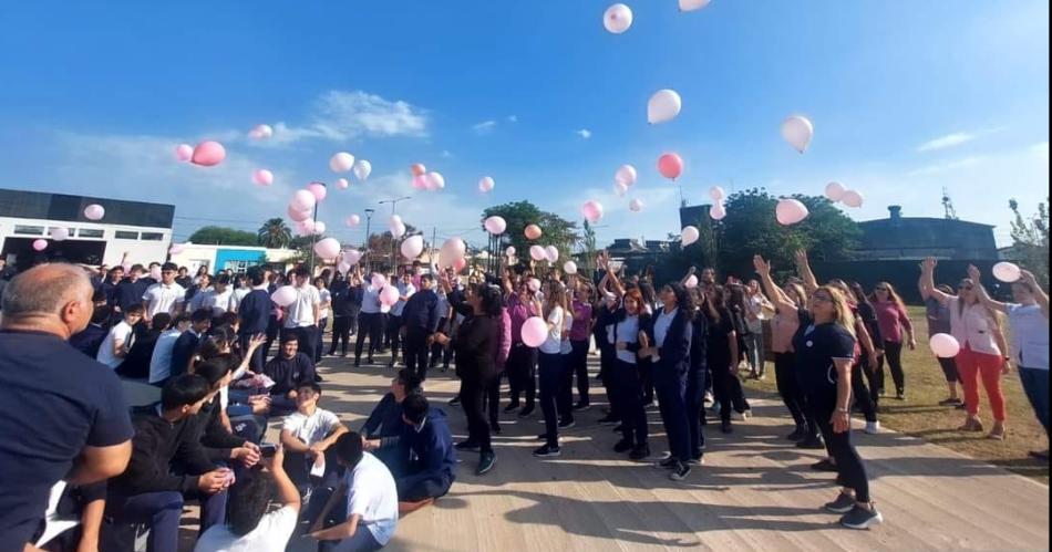 En Bandera se cerroacute el Octubre Rosa en la Plaza de la Mujer