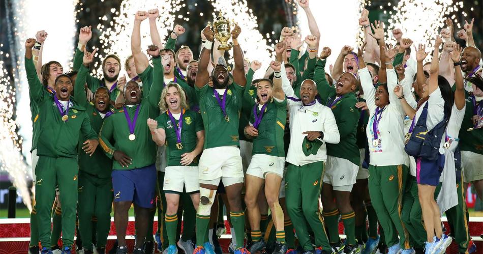 Los Springboks se alzoacute con el tiacutetulo y el honor