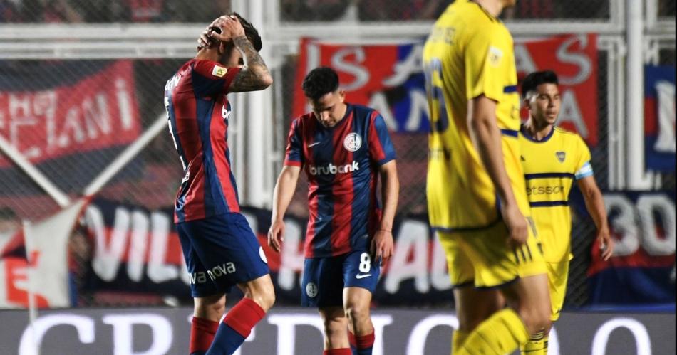 En un juego apasionante San Lorenzo y Boca empataron en el Nuevo Gasoacutemetro