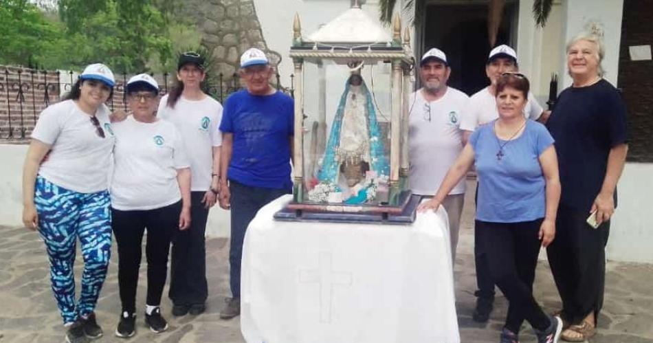 La imagen de la Virgen del Valle visitoacute las poblaciones del interior choyano