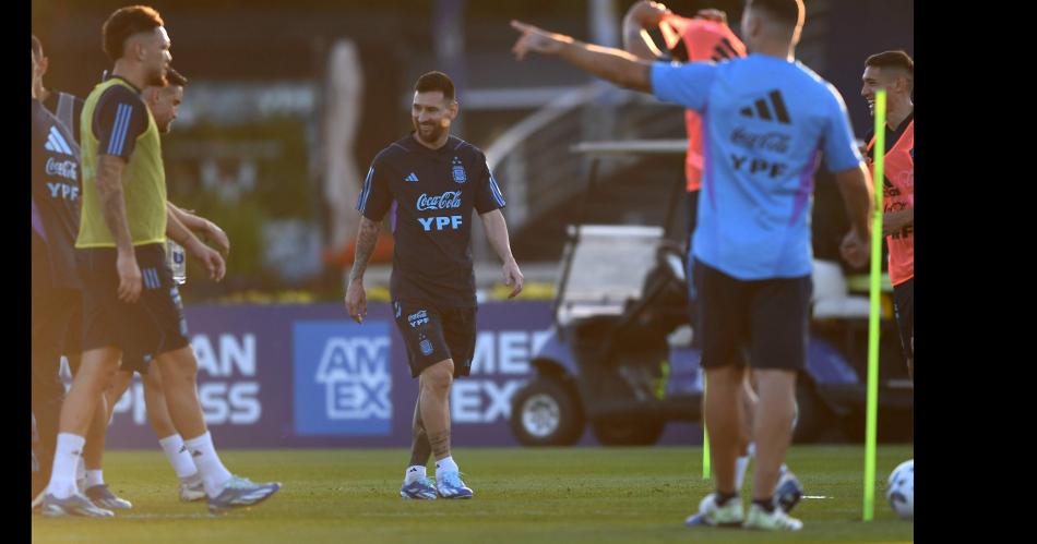 Lionel Messi estar� desde el arranque mañana