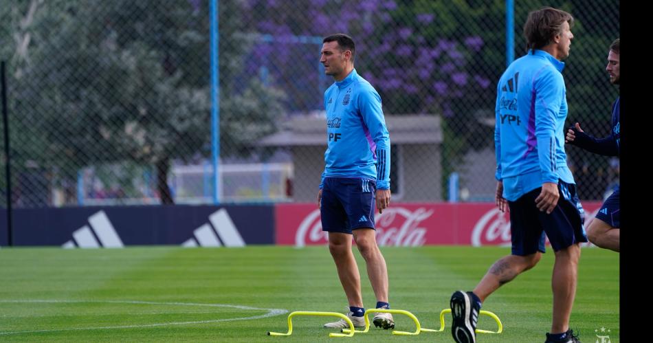 MOMENTO Lionel Scaloni habló de la doble fecha que se le viene a la selección y al duelo de hoy