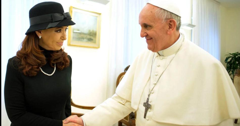 Cristina Kirchner seraacute recibida por el Papa en su viaje a Roma