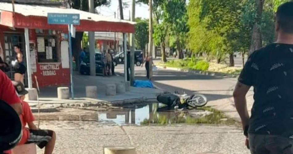 SINIESTRO VIAL La esquina de Avda Aguirre e Islas Malvinas fue escenario del accidente