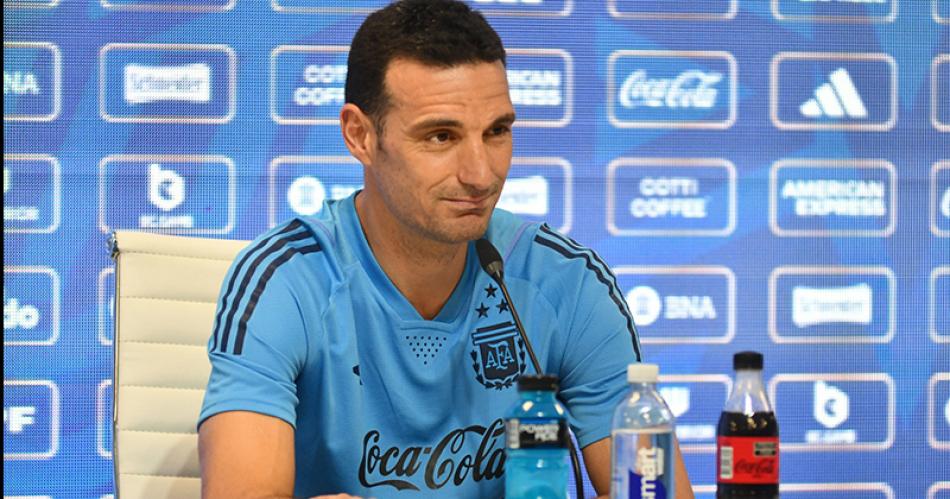 Scaloni y un pedido que se hizo viral- No te vayas