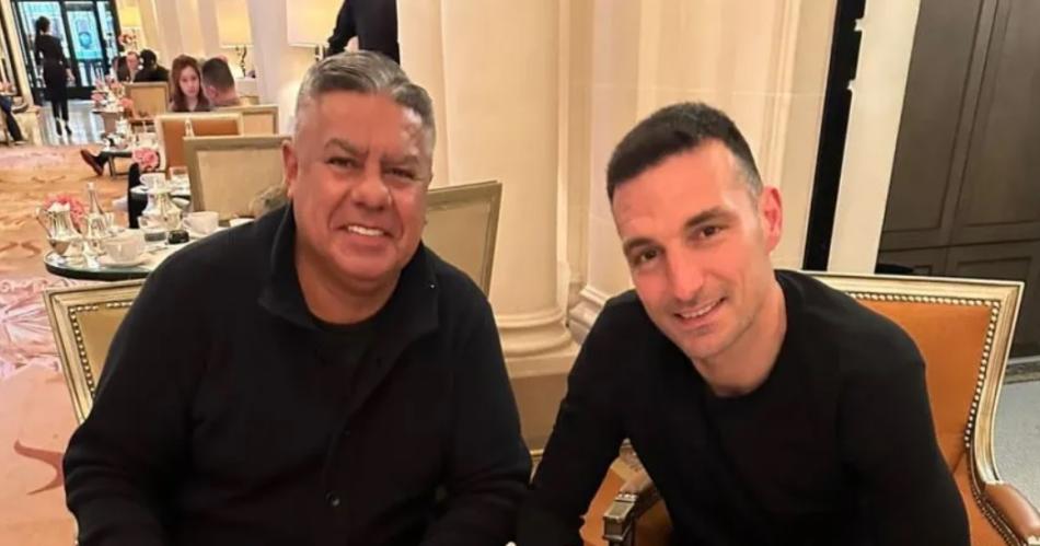 Scaloni y Tapia- reunioacuten clave antes del sorteo de Copa Ameacuterica