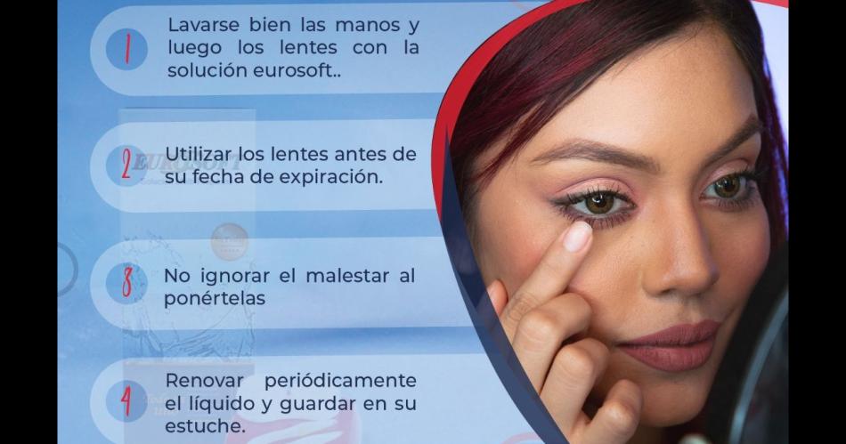 Lentes de contacto- consejos para evitar riesgos en su uso