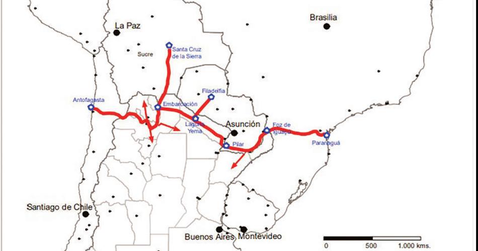 Paoltroni propone crear red ferroviaria integral con paiacuteses limiacutetrofes que beneficia a Santiago
