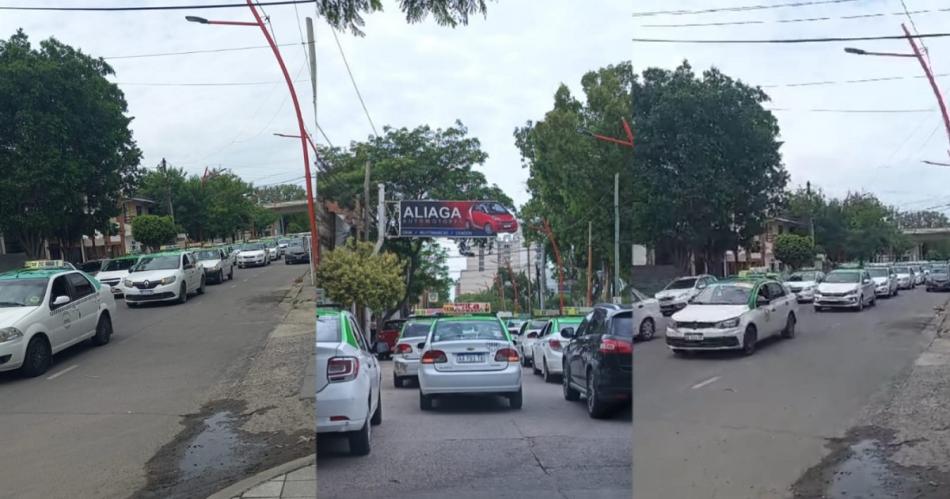 Protesta de Taxistas Autoconvocados