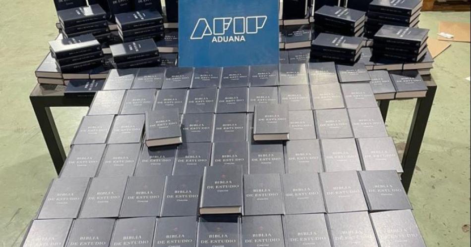 Secuestran biblias de contrabando valuadas en maacutes de 27 mil doacutelares