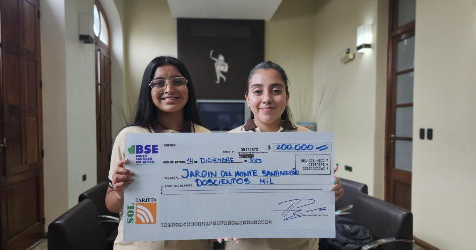 Concurso Desafiacuteo EL LIBERAL- alumnos de Tintina se llevaron el premio de 200000