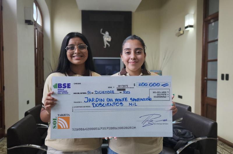 Concurso Desafiacuteo EL LIBERAL- alumnos de Tintina se llevaron el premio de 200000