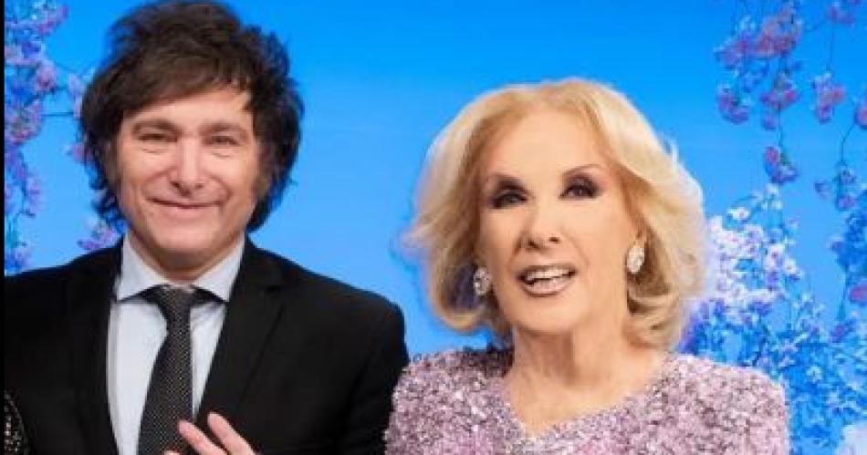 Javier Milei regresaraacute a la mesa de Mirtha luego de las elecciones presidenciales