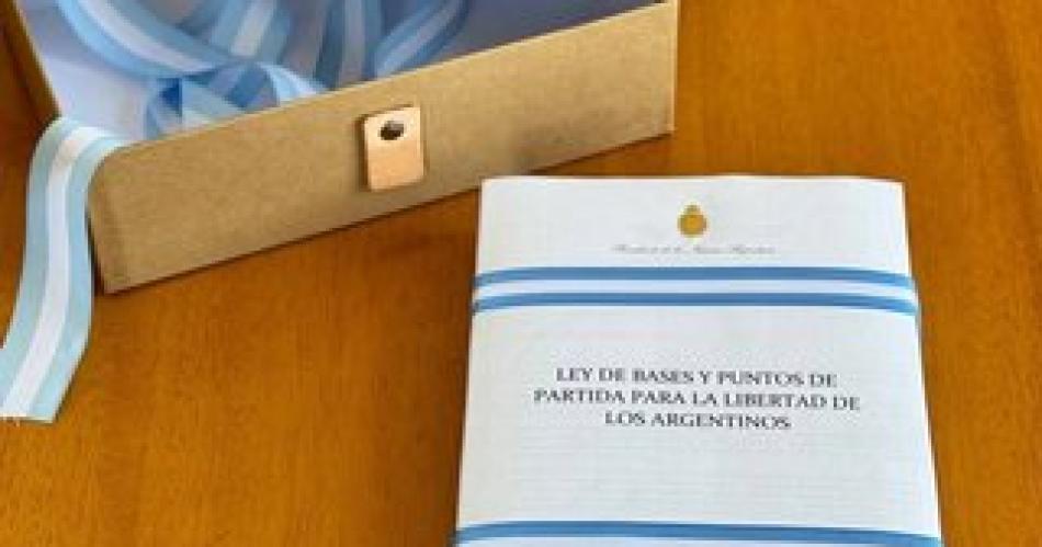 Los puntos principales de la Ley oacutemnibus que se envioacute al Congreso