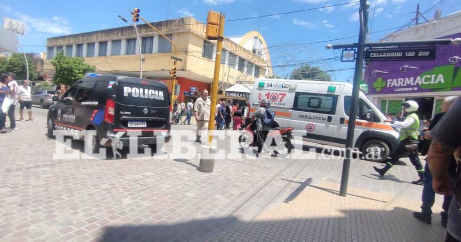 Conmocioacuten- un hombre murioacute tras descompensarse en pleno centro